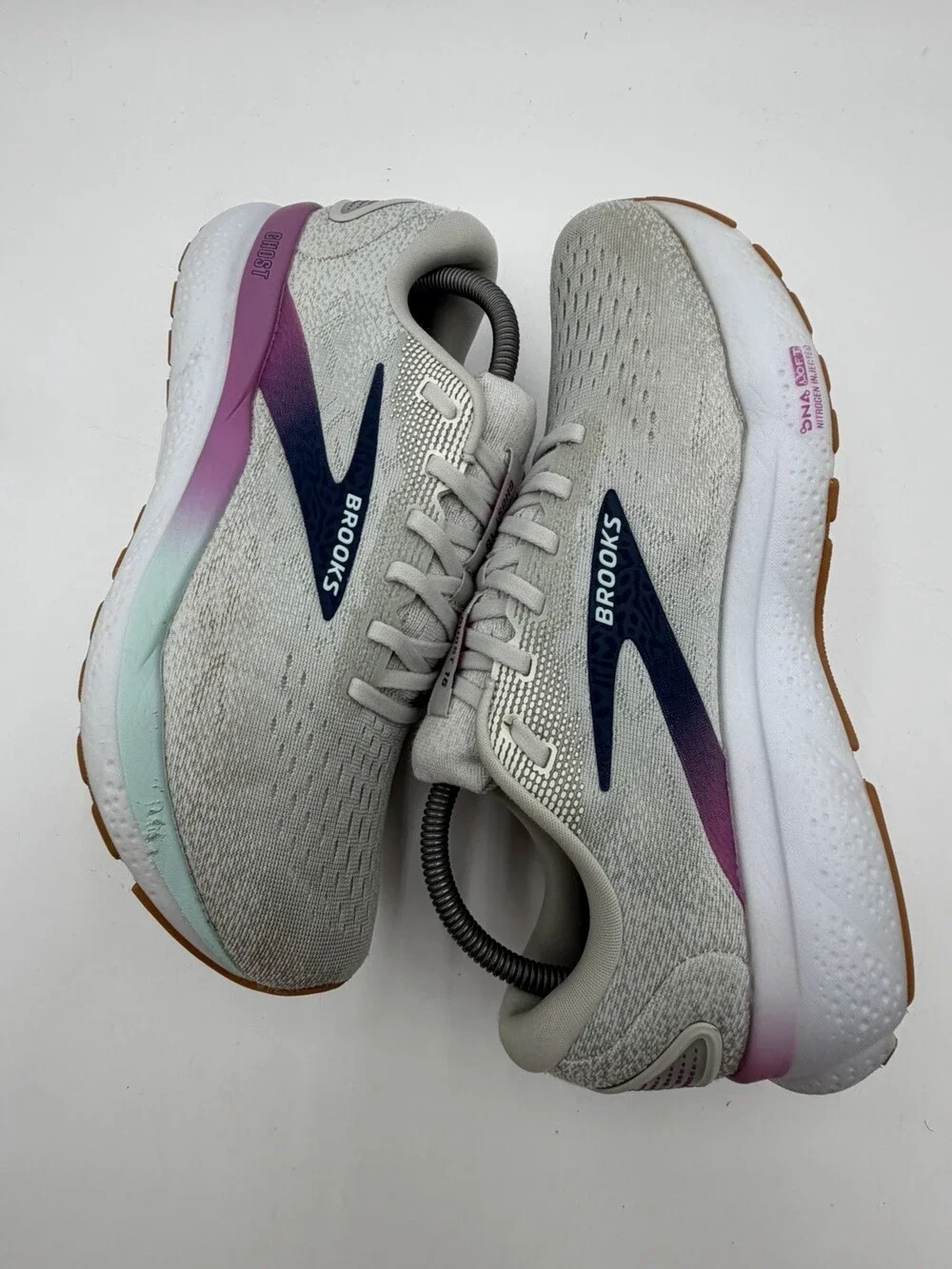 Brooks Ghost 16 Women's Size 10.5 Medium (B) Running Shoes Gray